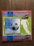 Kaartje verjaardag mannen voetbal in net, Ophalen of Verzenden, Nieuw, Overige thema's