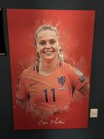 Canvas doek Lieke Martens, Verzamelen, Sportartikelen en Voetbal, Ophalen, Zo goed als nieuw, Buitenlandse clubs, Poster, Plaatje of Sticker