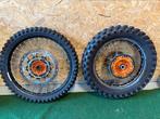 Haan Wielen Set Enduro/Cross, Motoren, Ophalen of Verzenden, Gebruikt