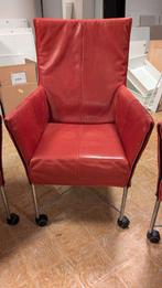 5 design Montis Chaplin lederen fauteuil, Huis en Inrichting, Stoelen, Ophalen, Gebruikt, Design, Leer