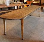 Kloostertafel Wijnproeverij tafels uit Frankrijk, Ophalen, Gebruikt, 200 cm of meer, 50 tot 100 cm