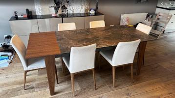 Lazzoni Brand Dining table with 6 chairs beschikbaar voor biedingen