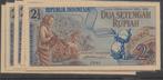 D097 Indonesie bankbiljet 2,5 Rupiah 1961 bankfris, Verzenden, Zuidoost-Azië