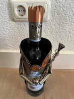 Metalen wijnhouder, Ophalen, Zo goed als nieuw