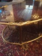 bronze verguld Hollywood regency tafel, Ophalen of Verzenden