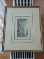 Schilderij aquarel of litho, Ophalen