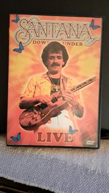 Dvd. SANTANA  ,,down under,, Live beschikbaar voor biedingen