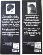 4 vintage advertenties reclames Oxy 5 huidverzorging 1979, Ophalen of Verzenden, Gebruikt, Overige typen
