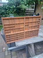 Antieke letterbak., Antiek en Kunst, Ophalen of Verzenden