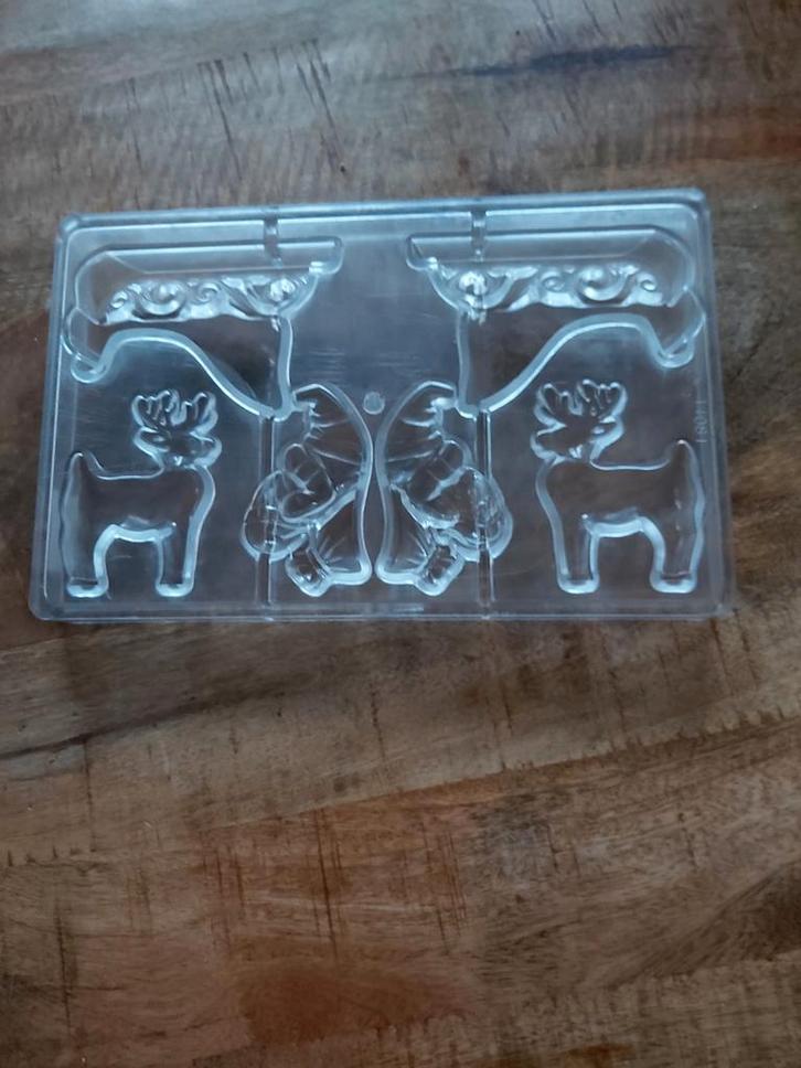 Chocolademal Kerstman met Slede en Rendieren, Antiek en Kunst, Curiosa en Brocante, Verzenden