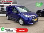 Ford Transit Connect 1.0 100 pk Trend BENZINE MARGE 3 Pers/, Auto's, Bestelauto's, Voorwielaandrijving, Gebruikt, Euro 6, Blauw