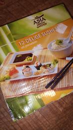 Sushi servies wit, NIEUW!, Huis en Inrichting, Overige stijlen, Ophalen of Verzenden, Zo goed als nieuw, Porselein