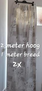 Nieuwe en Z.g.a.n vitrage en overgordijnen, Ophalen of Verzenden, Zo goed als nieuw, 200 cm of meer, 200 cm of meer
