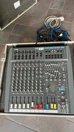 Mengpaneel met kist en cd speler compleet 250, Muziek en Instrumenten, Mengpanelen, Ophalen of Verzenden, Zo goed als nieuw