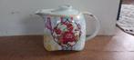 Theepot met bloemen en vlinder motief " rose garden ", Huis en Inrichting, Keuken | Servies, Overige typen, Ophalen of Verzenden