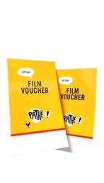 2x pathé voucher vouchers kaartjes bioscoop film cinema, Tickets en Kaartjes