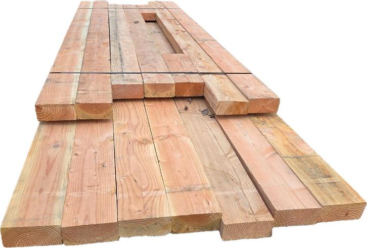 Douglas balken  fijnbezaagd 70x150 mm - nr: TB90, Tuin en Terras, Palen, Balken en Planken, Nieuw, Balken, 250 cm of meer, Ophalen