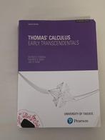 Thomas' calculus early transcendentals twelfth edition unive, Pearson, Ophalen of Verzenden, Beta, WO