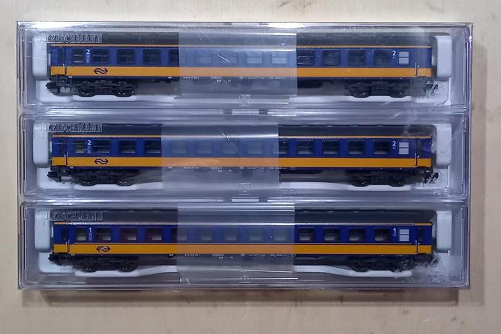 Fleischmann 881917 set NS ICK rijtuigen nieuw in OVP, Hobby en Vrije tijd, Modeltreinen | N-Spoor, Nieuw, Wagon, Gelijkstroom