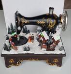 O'malley Kerstdorp Naaimachine 20cm, Ophalen, Zo goed als nieuw