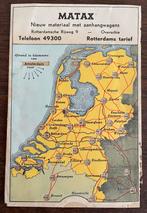 Unieke uitschuifbare km tabel uit 1950, Ophalen of Verzenden, Gebruikt, Overige typen