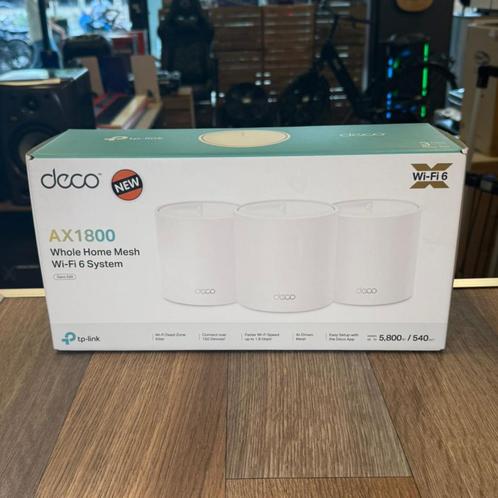 TP-LINK DECO X20 AX1800 WIFI6 SYSTEM 3PACK | Nieuw in doos, Computers en Software, Netwerk switches, Zo goed als nieuw