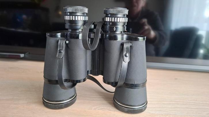 Prinzlux Extralite 10x50 Verrekijker met Tas, Audio, Tv en Foto, Optische apparatuur | Verrekijkers, Gebruikt, Porro (met knik)