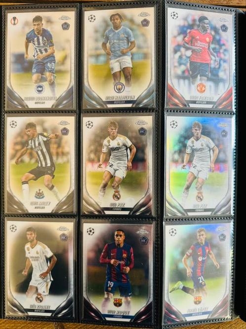 Collectie voetbal kaarten van Panini en Topps (veel Rookie!), Hobby en Vrije tijd, Stickers en Plaatjes, Zo goed als nieuw, Meerdere plaatjes