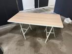 IKAE schragen en bureaublad, Huis en Inrichting, Bureaus, Ophalen, Gebruikt, Bureau
