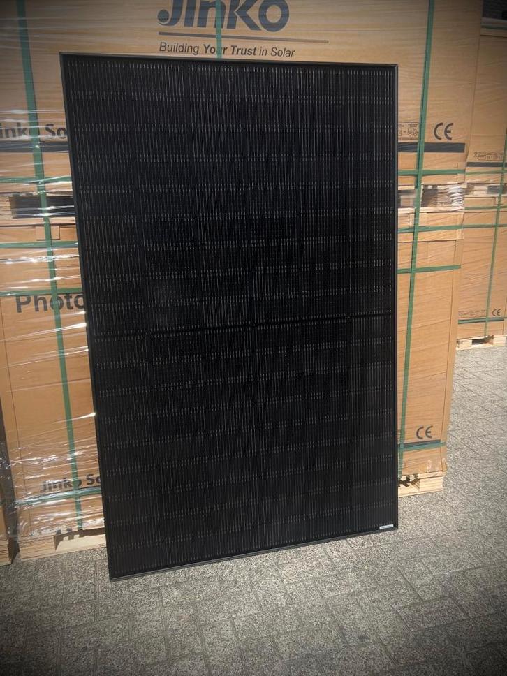 ACTIE- Jinko 460WP GLAS GLAS full black/ doe het zelf pakket, Doe-het-zelf en Verbouw, Elektra en Kabels, Nieuw, Overige typen