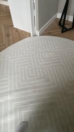 Nieuw japandi karpet rond 200cm creme/ wit, Huis en Inrichting, 150 tot 200 cm, Rond, Ophalen of Verzenden, Crème