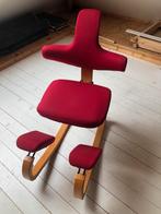 Stokke Varier Thatsit, Huis en Inrichting, Bureaustoelen, Ophalen, Gebruikt, Bureaustoel, Rood