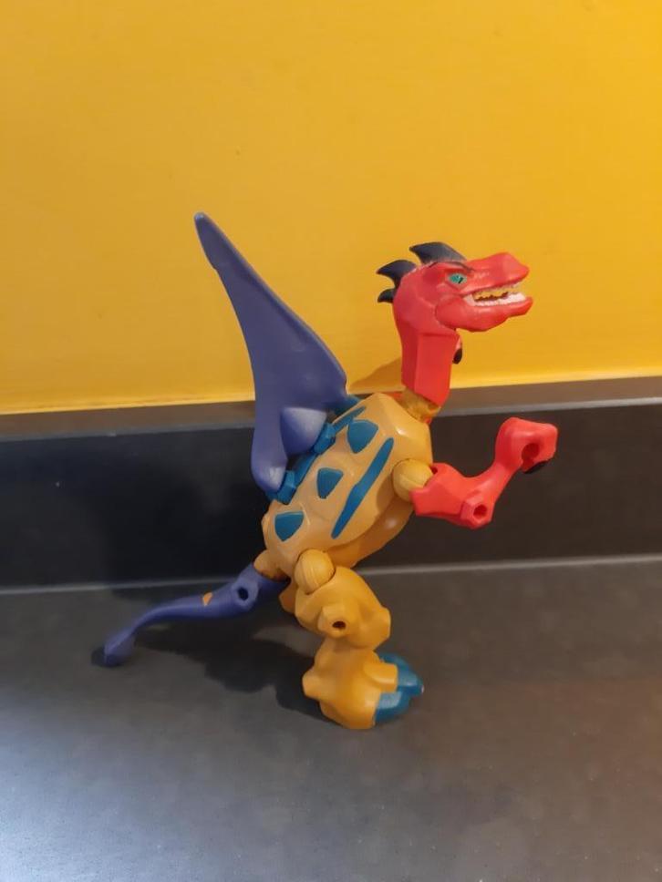 Velociraptor van Hero Mashers Jurassic World = dino, Kinderen en Baby's, Speelgoed | Actiefiguren, Gebruikt, Ophalen of Verzenden