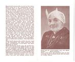 Wilhelmina G. van Dijk 1874 Schalkwijk + 1953 Hamersveld, Verzenden, Bidprentje
