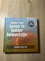 Eckhart Tolle - Leven in helder bewustzijn + DVD, Ophalen of Verzenden, Zo goed als nieuw, Spiritualiteit algemeen, Achtergrond en Informatie