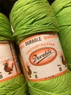 15x Vintage Breikatoen oa Durable groen bruin geel, Hobby en Vrije tijd, Ophalen of Verzenden, Nieuw, Breien of Haken, Wol of Garen