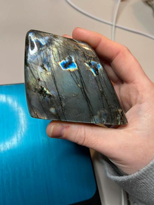 Labradoriet met flash, Verzamelen, Mineralen en Fossielen, Mineraal, Ophalen of Verzenden