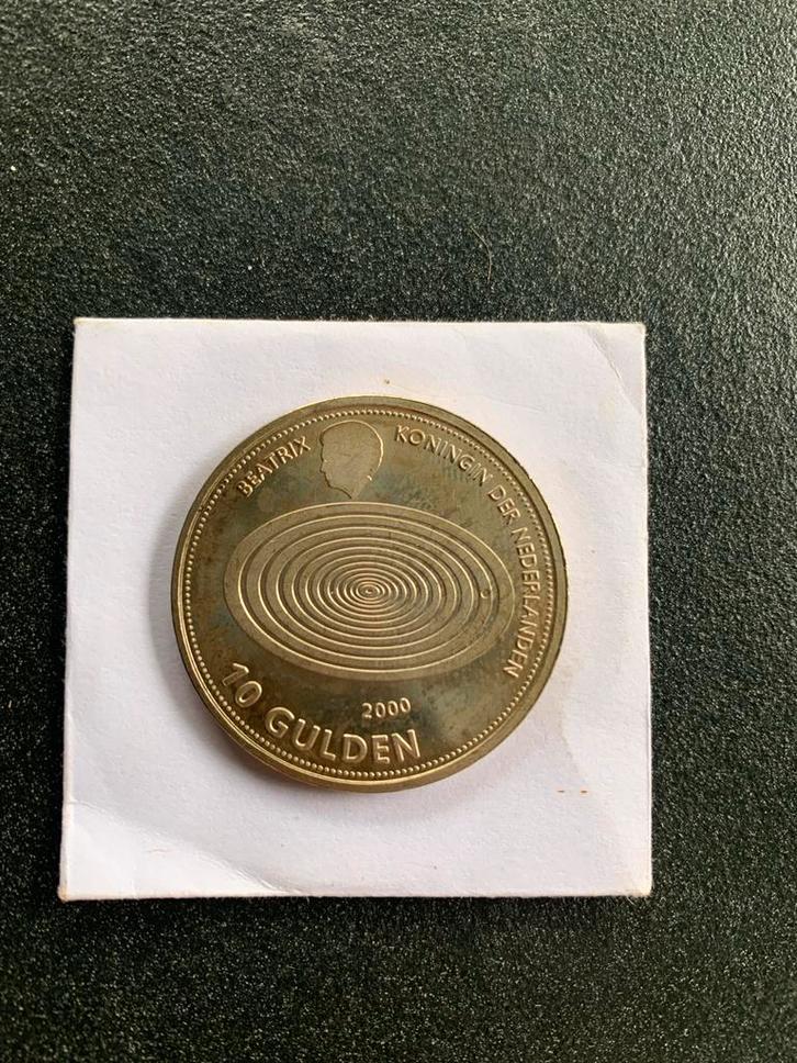 10 Gulden herdenkings munt 1999, Postzegels en Munten, Munten | Nederland, Losse munt, 10 gulden, Koningin Beatrix, Ophalen of Verzenden
