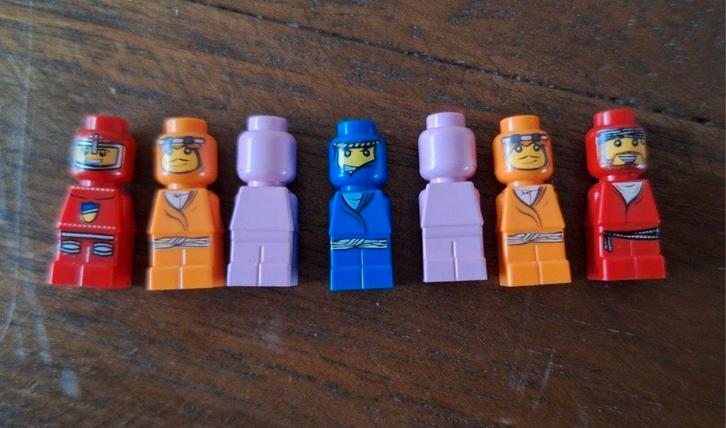 Set LEGO Ninjago micro figuren / figures, Kinderen en Baby's, Speelgoed | Duplo en Lego, Zo goed als nieuw, Lego, Losse stenen