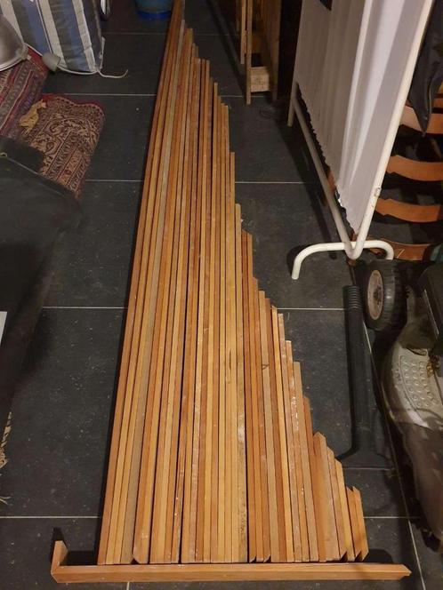 Set 37 houten plinten, hoogte 7,8cm totale lengte 49,71 m, Doe-het-zelf en Verbouw, Plinten en Afwerking, Nieuw, Plinten, Mdf