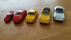 5x Porsche.   Ophalen., Welly, Zo goed als nieuw, Ophalen