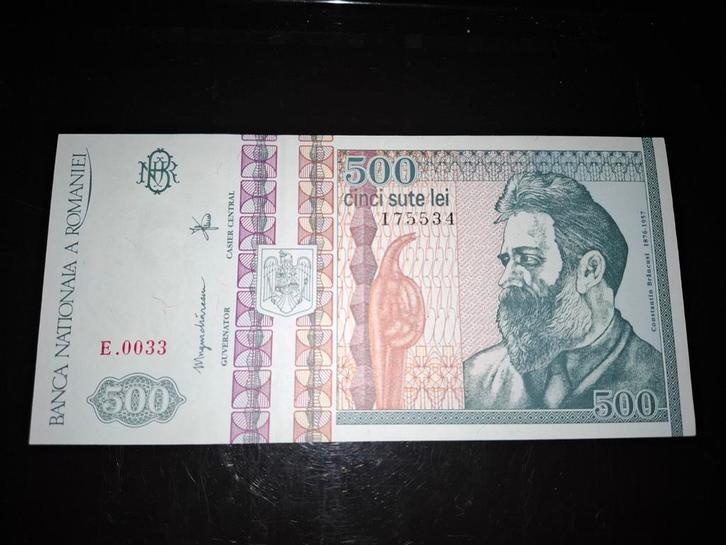 ### Roemenië 500 lei 1992 ###, Postzegels en Munten, Bankbiljetten | Europa | Niet-Eurobiljetten, België, Ophalen of Verzenden