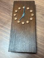 Vintage Houten Wandklok, Ophalen of Verzenden, Gebruikt, Analoog, Wandklok