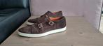 Santoni Atlantis bruin suede gesp heren 43, Ophalen of Verzenden, Gedragen, Bruin