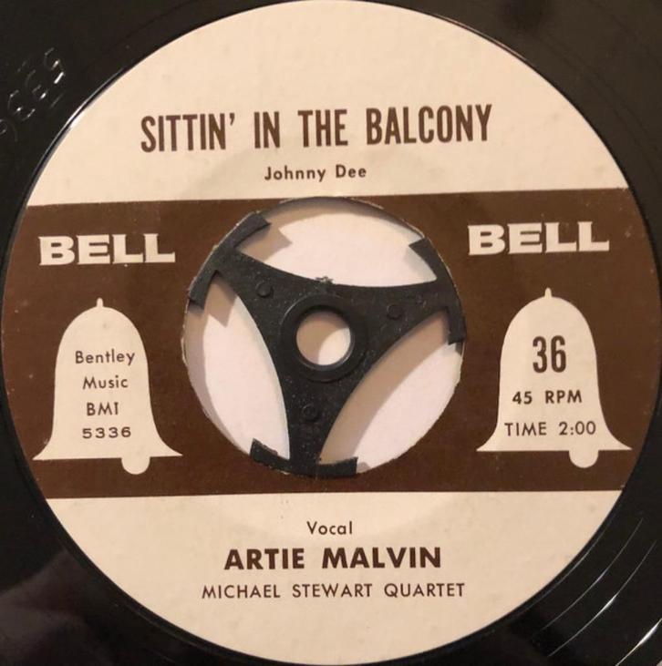 Artie Malvin - Sittin'on the Balcony (Bell Single # 36), Cd's en Dvd's, Vinyl Singles, Gebruikt, Single, Pop, 7 inch, Ophalen of Verzenden
