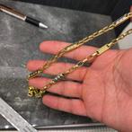 Prachtige 14 kt gouden monte carlo ketting, Sieraden, Tassen en Uiterlijk, Kettingen, Ophalen of Verzenden, Nieuw, Goud