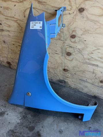 FIAT PUNTO 2 188 blauw rechts voorscherm zijscherm 2002-2005 beschikbaar voor biedingen