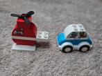 Lego duplo 10957 Mijn Eerste Brandweerhelikopter en Politiew, Ophalen of Verzenden, Complete set, Duplo