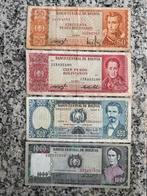Bolivia, Postzegels en Munten, Bankbiljetten | Amerika, Ophalen of Verzenden, Zuid-Amerika, Setje
