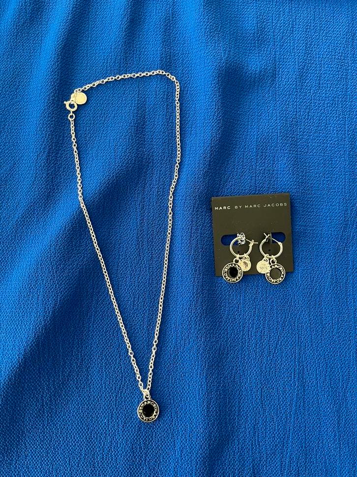 Marc Jacobs Ketting (NIEUW), Sieraden, Tassen en Uiterlijk, Kettingen, Nieuw, Zilver, Met hanger, Verstelbaar, Ophalen of Verzenden